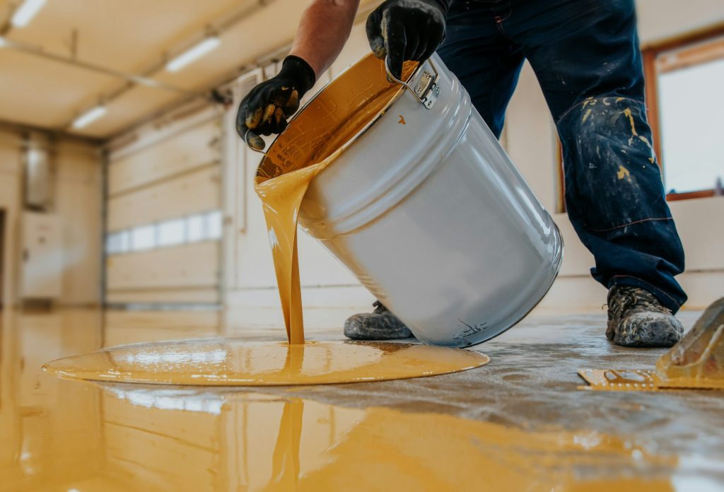 epoxy floor care