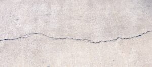 Foundation crack repair assessment performed by Crack X professionals